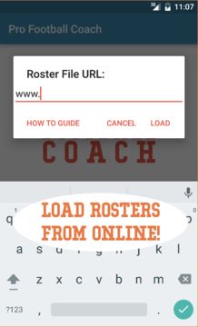 Pro Football Coach Game Screenshot
