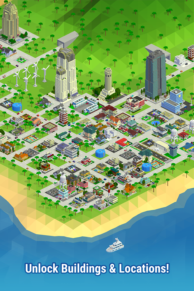 Bit City: Building Evolution Game Screenshot