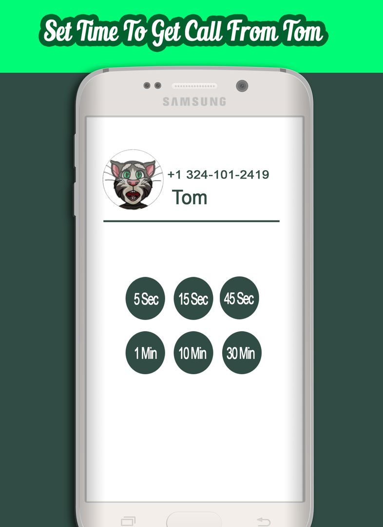 Call From Talking Tom screenshot game