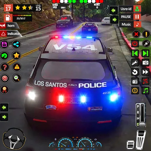 Screenshot 1 of Juego de policía de coches de 0.6