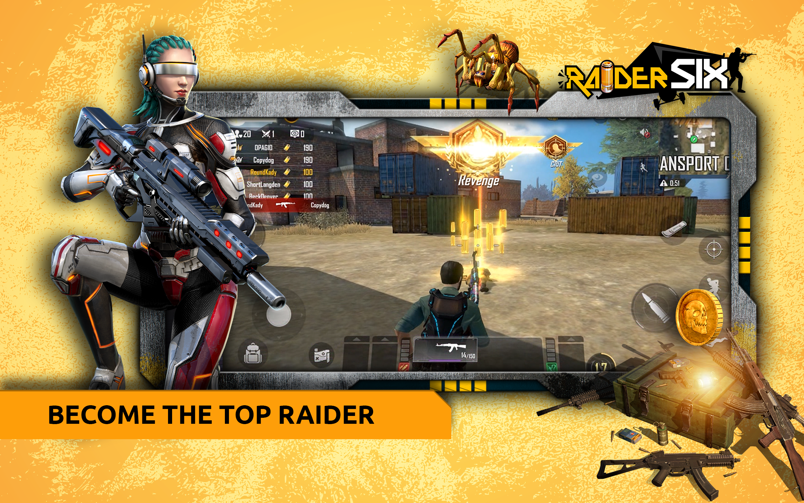 Raider SIX Game Screenshot