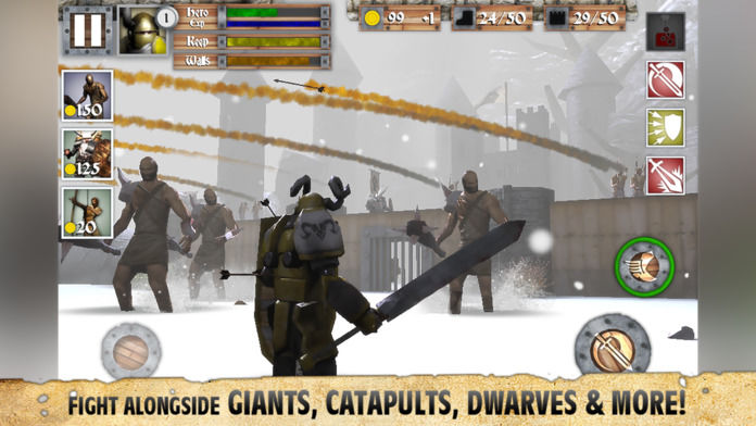 Heroes and Castles Premium screenshot game