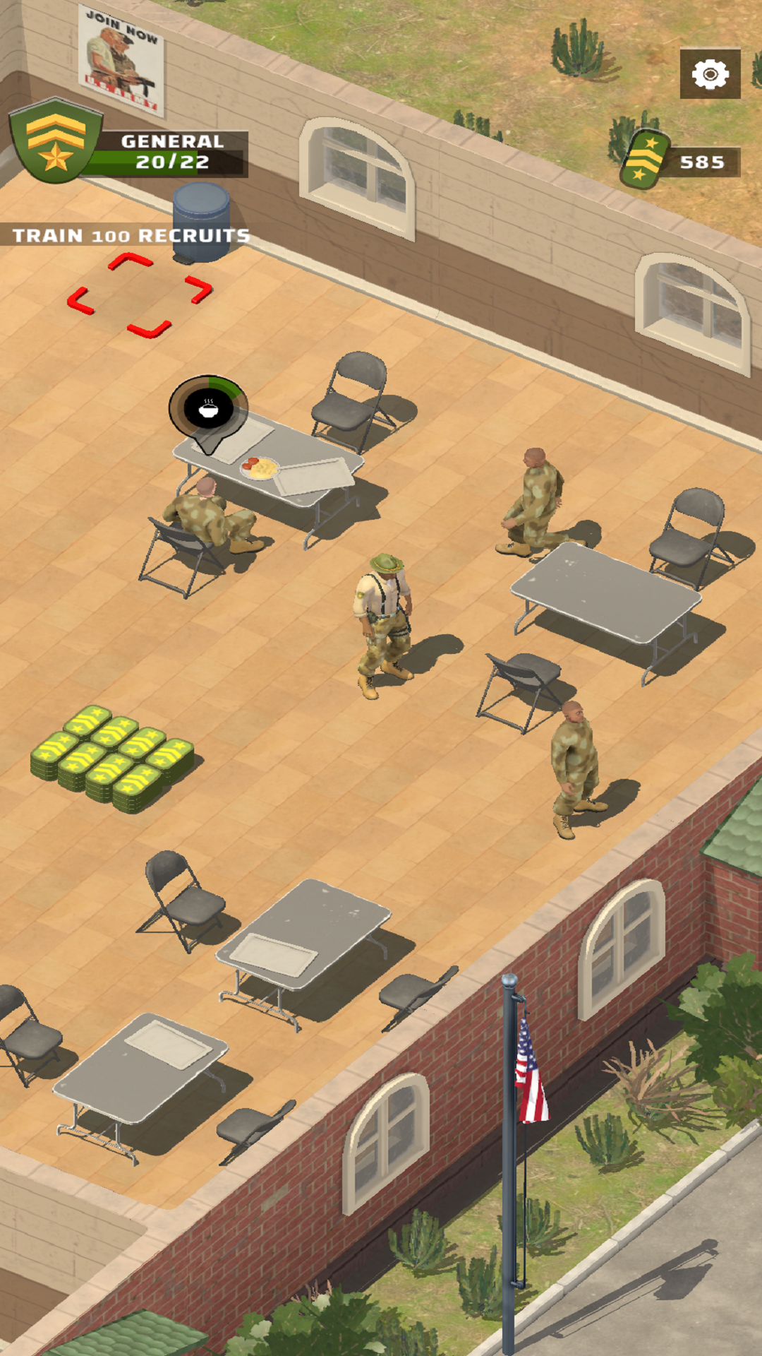 Base Commander Game Screenshot