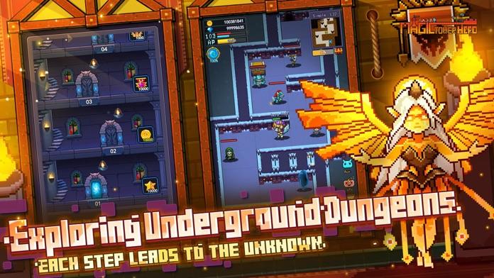 Cuplikan Layar Game Magic Tower Hero