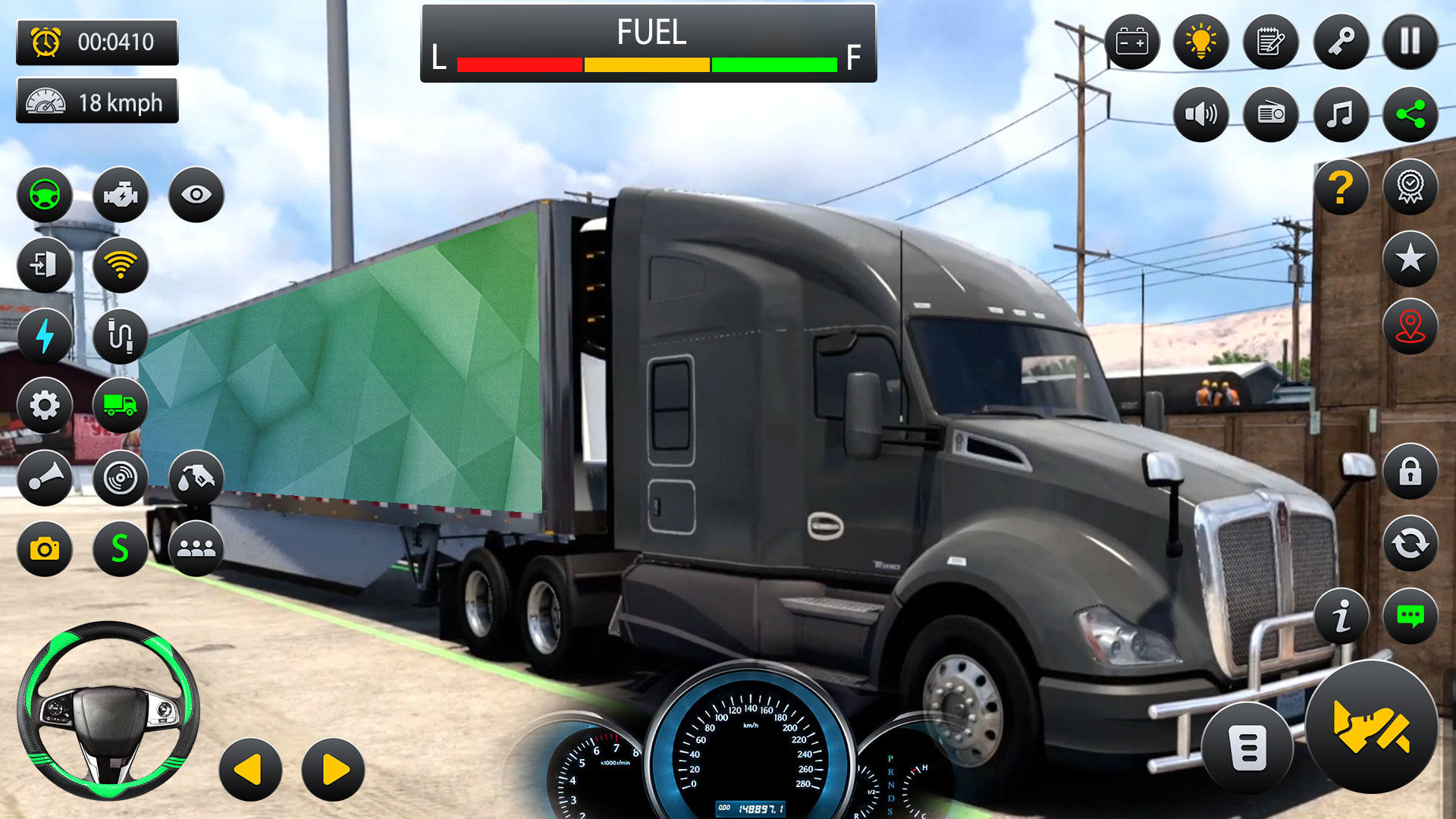 Euro Truck Simulator 2 Game 3D android iOS apk download for free