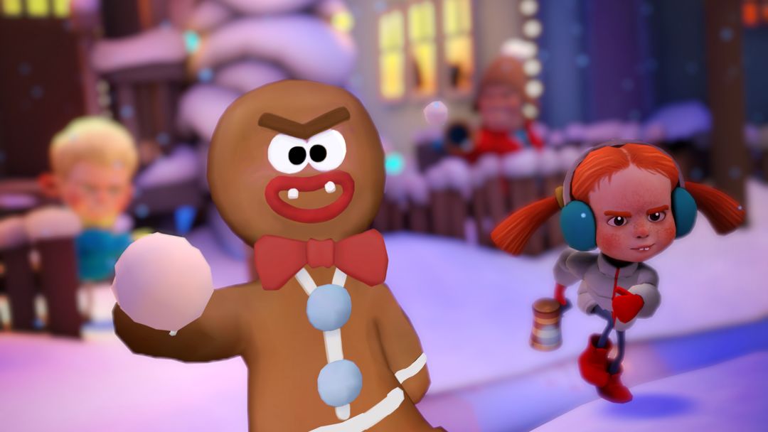 Merry Snowballs (Mobile, 360 & Cardboard)遊戲截圖