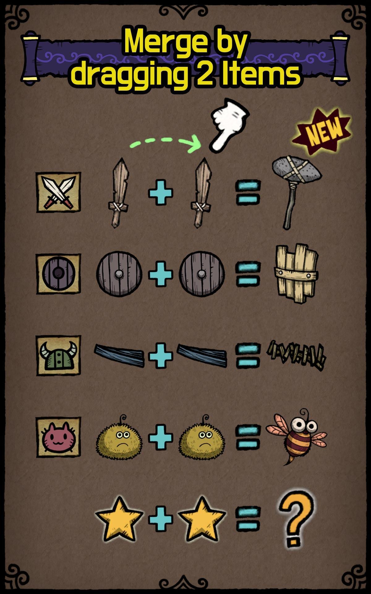 Merge Star: Merge Hero Quest Game Screenshot