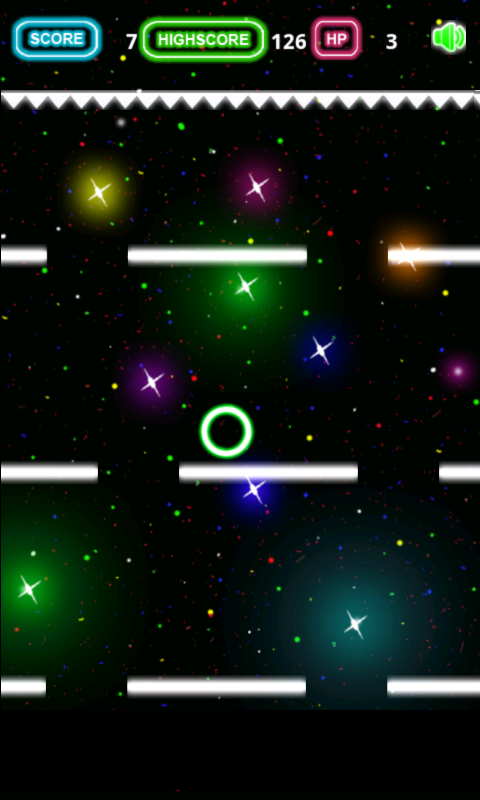 Falldown Deluxe ゲームのスクリーンショット