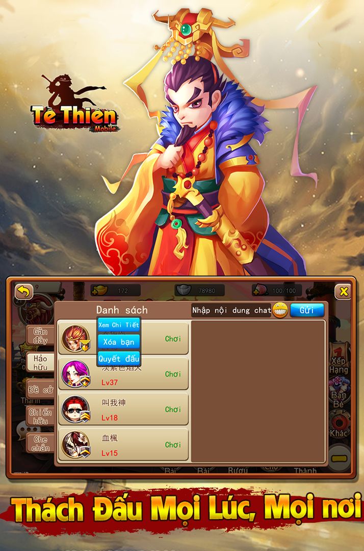Screenshot of Tề Thiên Mobile