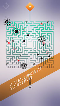 Advanced Maze Game Screenshot