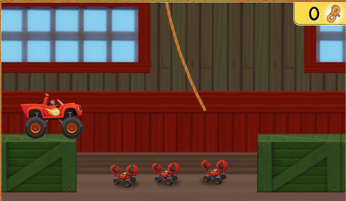 Blaze Mud Race Mountain Game Screenshot