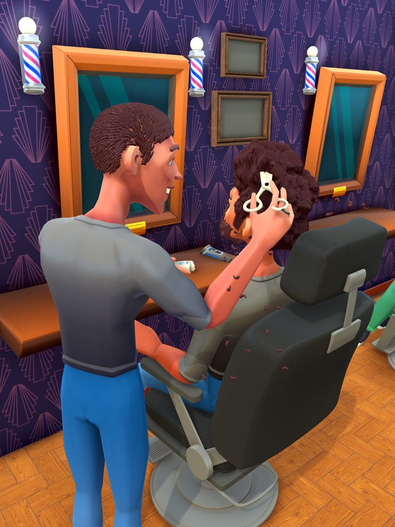 Fade Master 3D: Barber Shop 게임 스크린 샷