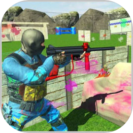 Shooting Paintball Arena