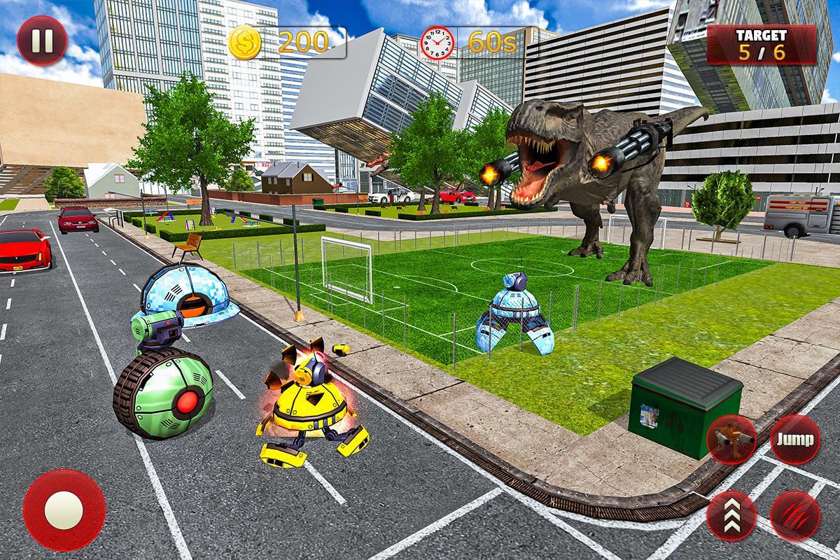 Screenshot 9 of Dinosaur Games: Deadly Dinosaur City Hunter 1.0