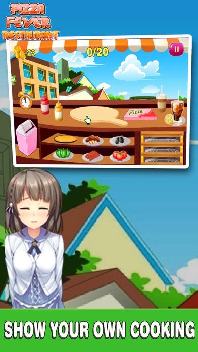 Captura de Tela do Jogo Pizza Fever Restaurant