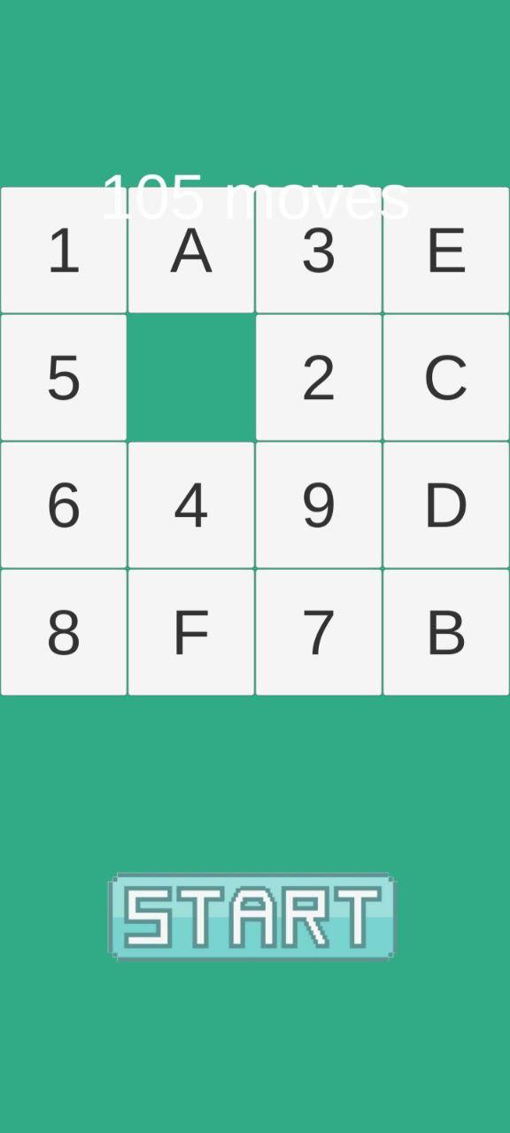 Fifteen System Game Screenshot