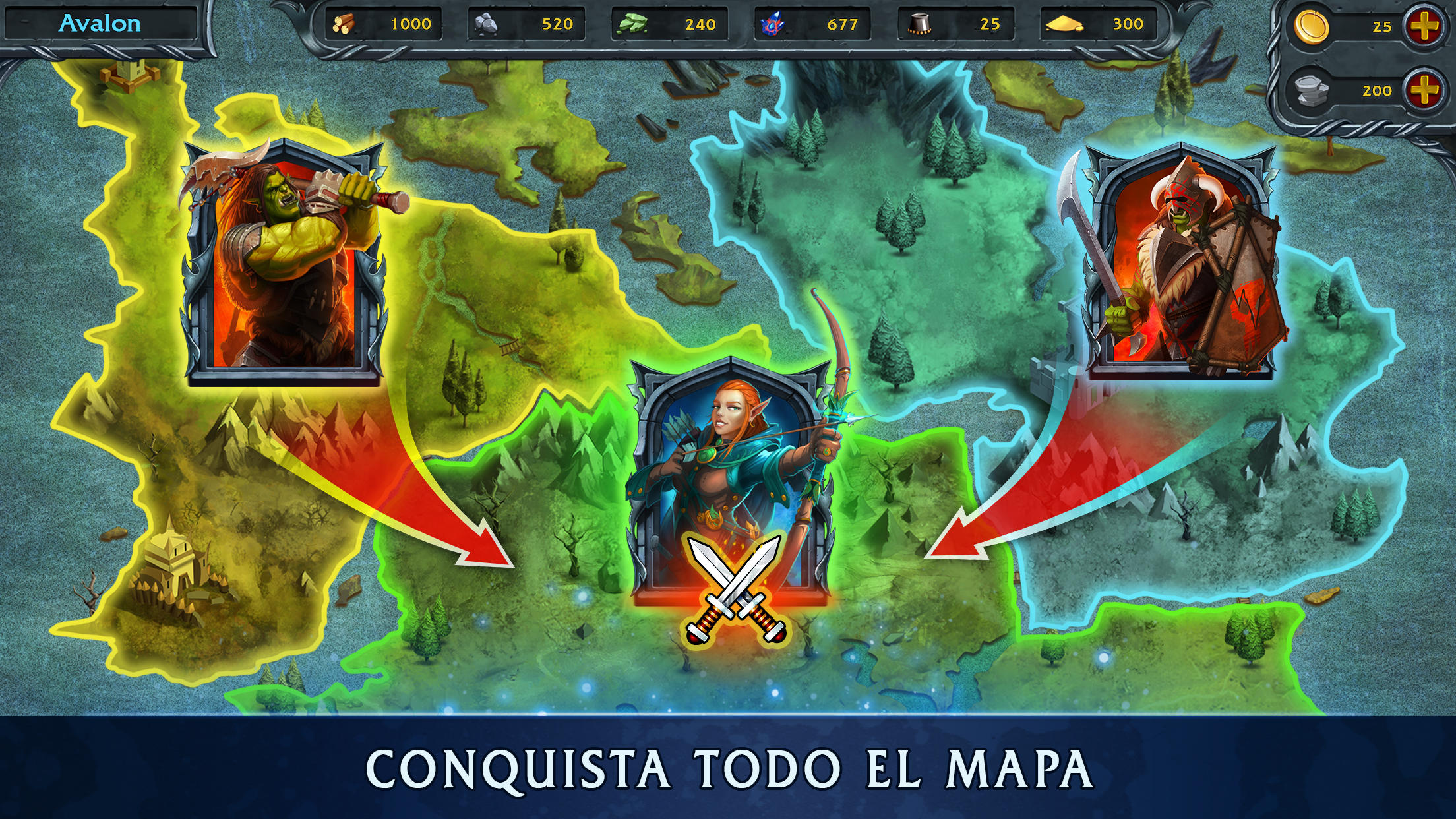 Screenshot 1 of Heroes of War Magic: Crónicas: 1.7.7