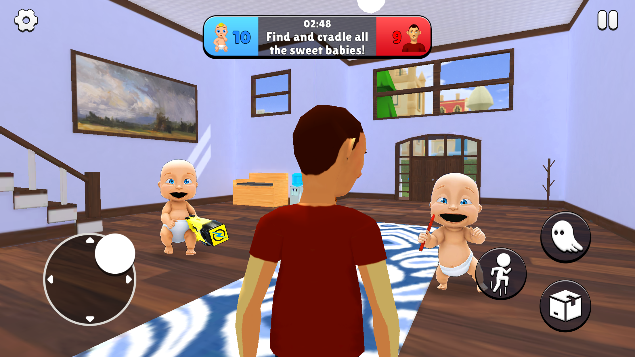 Screenshot of Where is He: Hide and Seek