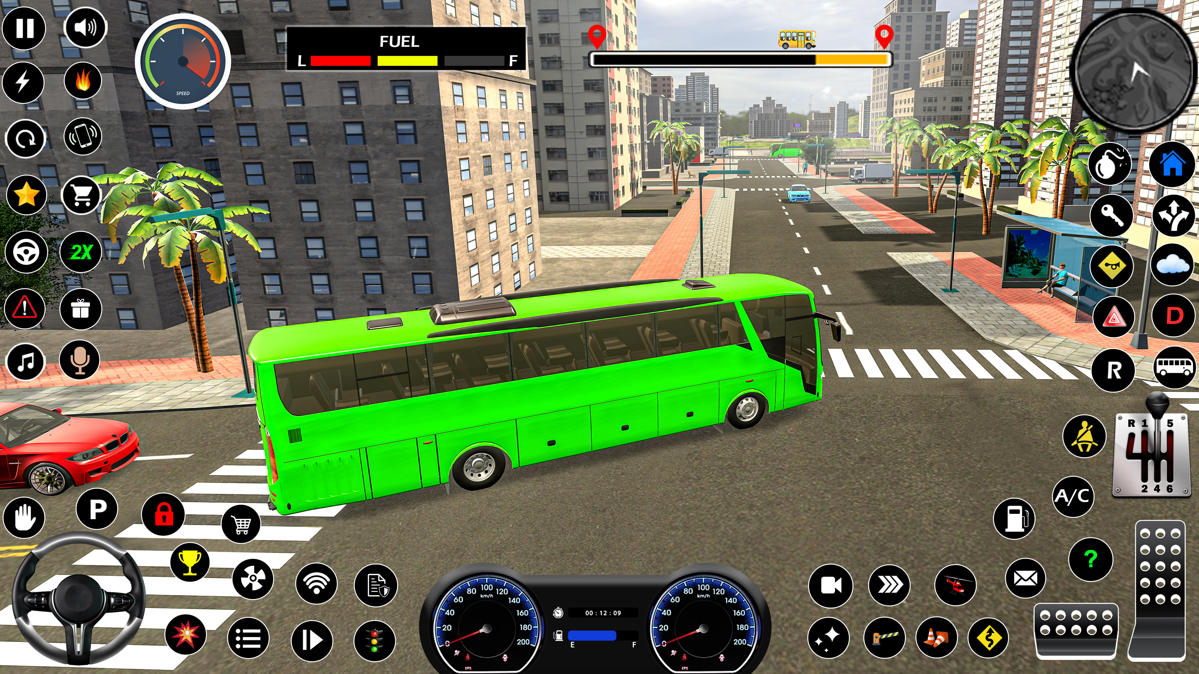 Bus Simulator Games: Bus Games ภาพหน้าจอเกม