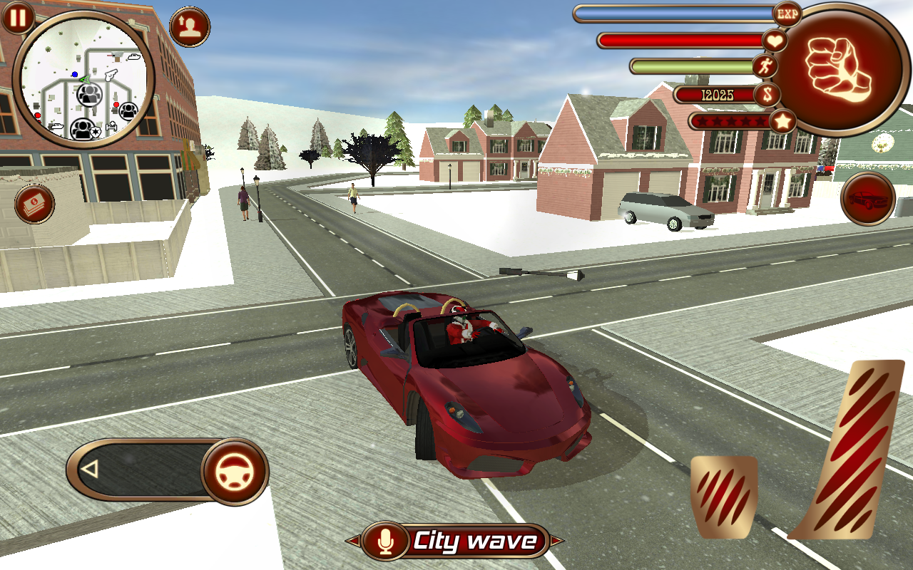 Christmas Rope Hero 2017 Game Screenshot