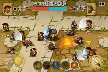 Spartans vs Vikings Game Screenshot