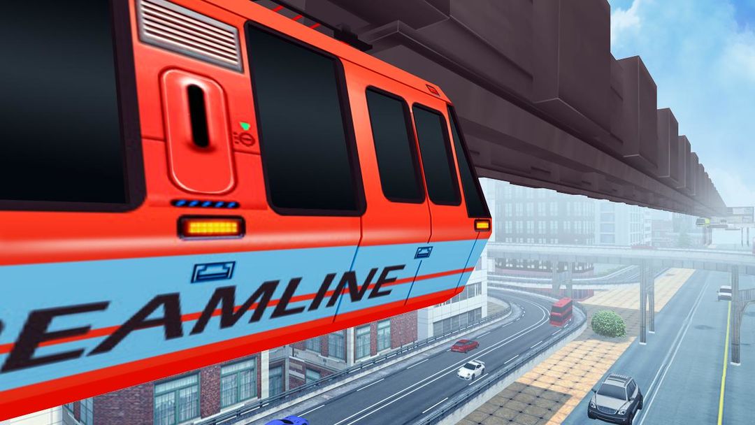 Screenshot of Sky Train Game