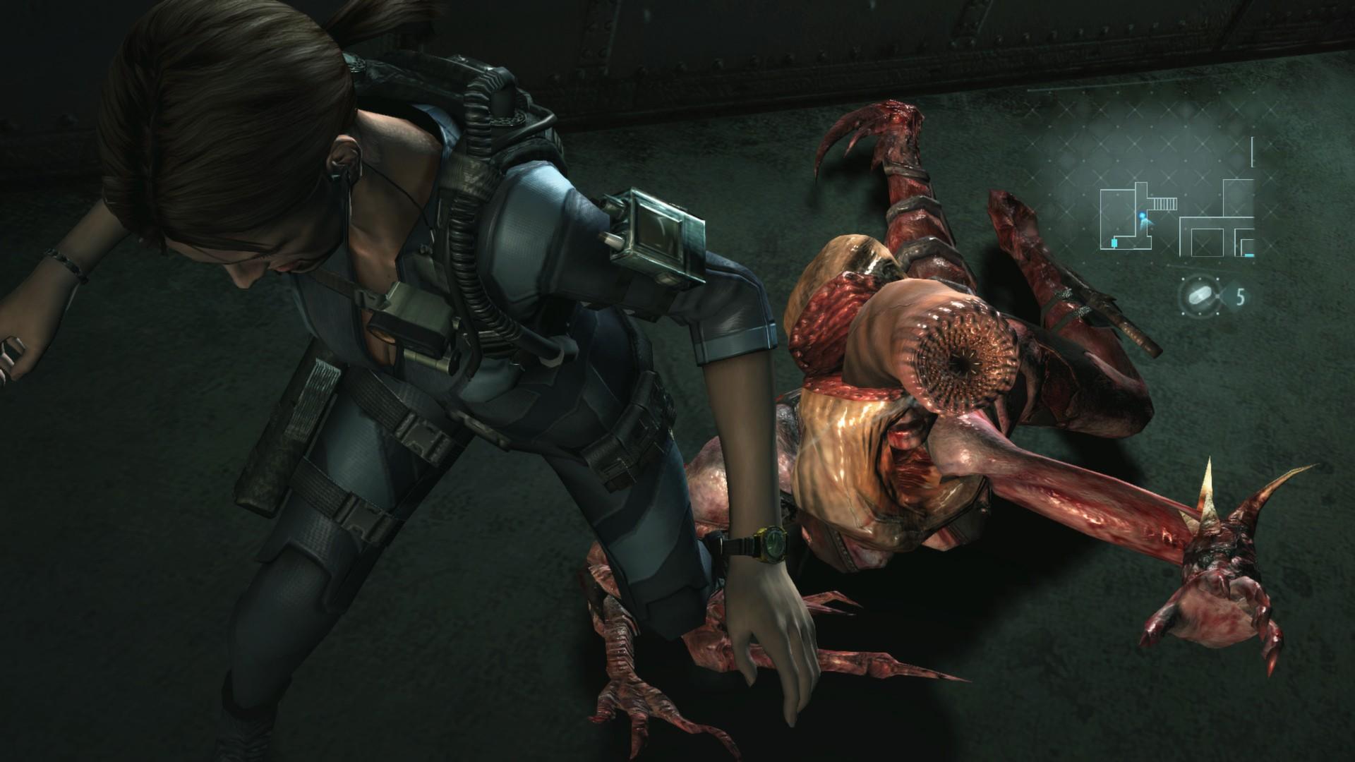 Resident Evil Revelations ภาพหน้าจอเกม