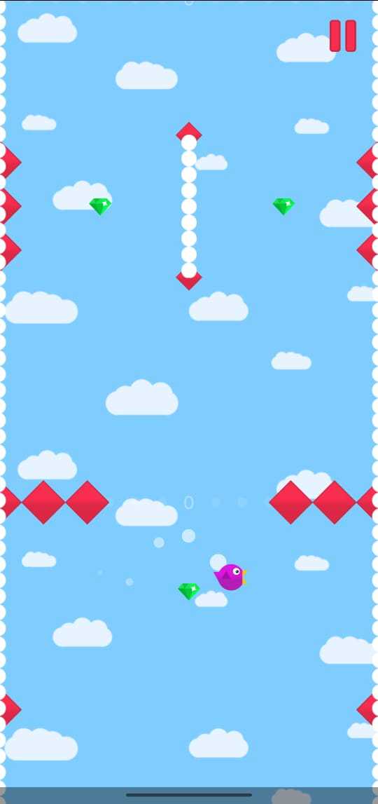 Dashy bird Game Screenshot