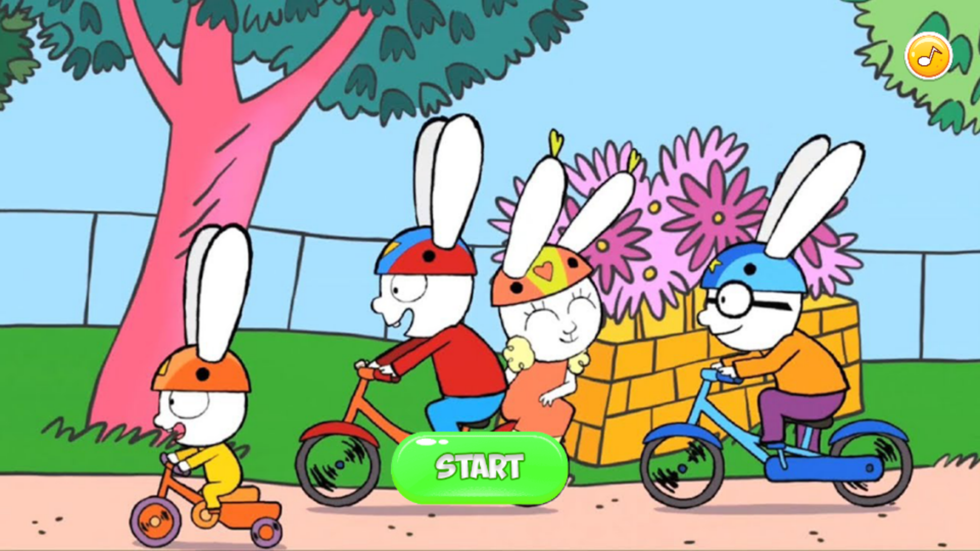 Simon and friends Game Cartoon Game Screenshot