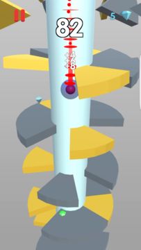 Helix Ball Jump 2 - Ball Drop Game Screenshot