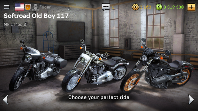 Outlaw Riders: Biker Wars 게임 스크린 샷