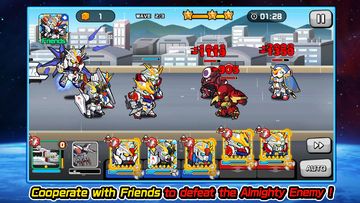 LINE: Gundam Wars Game Screenshot