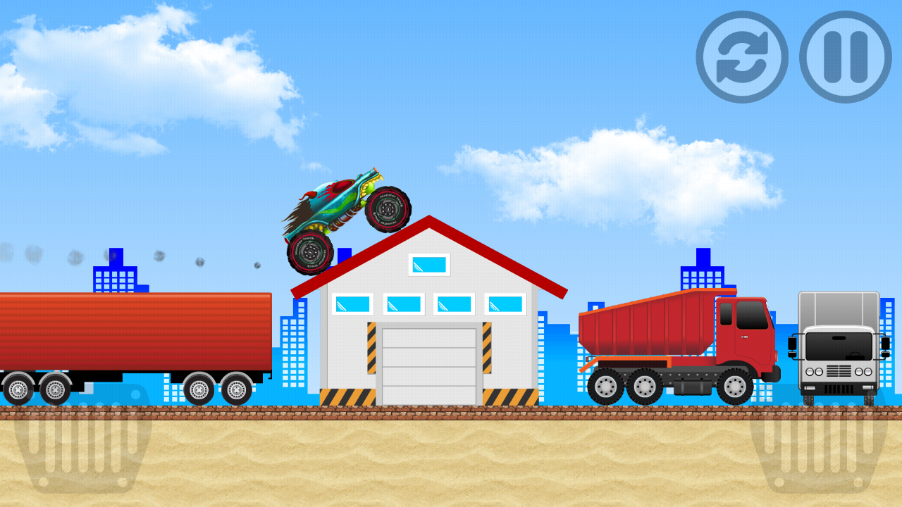 Monster Truck for Kids 게임 스크린 샷