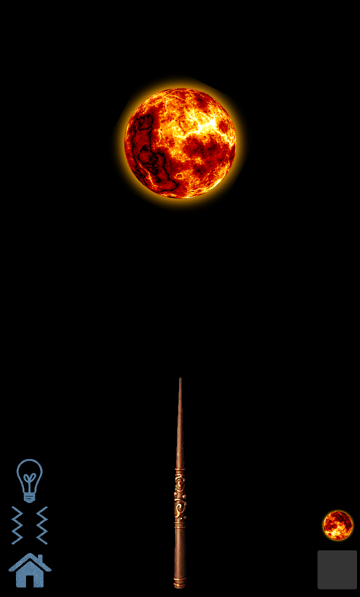 Magic wand simulator Game Screenshot
