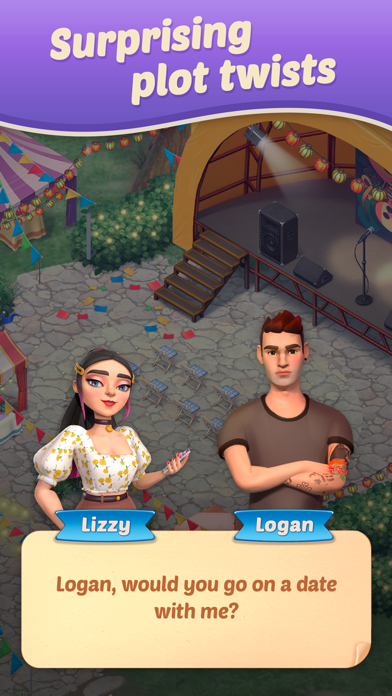 Emma's secret: Merge Puzzle Game Screenshot