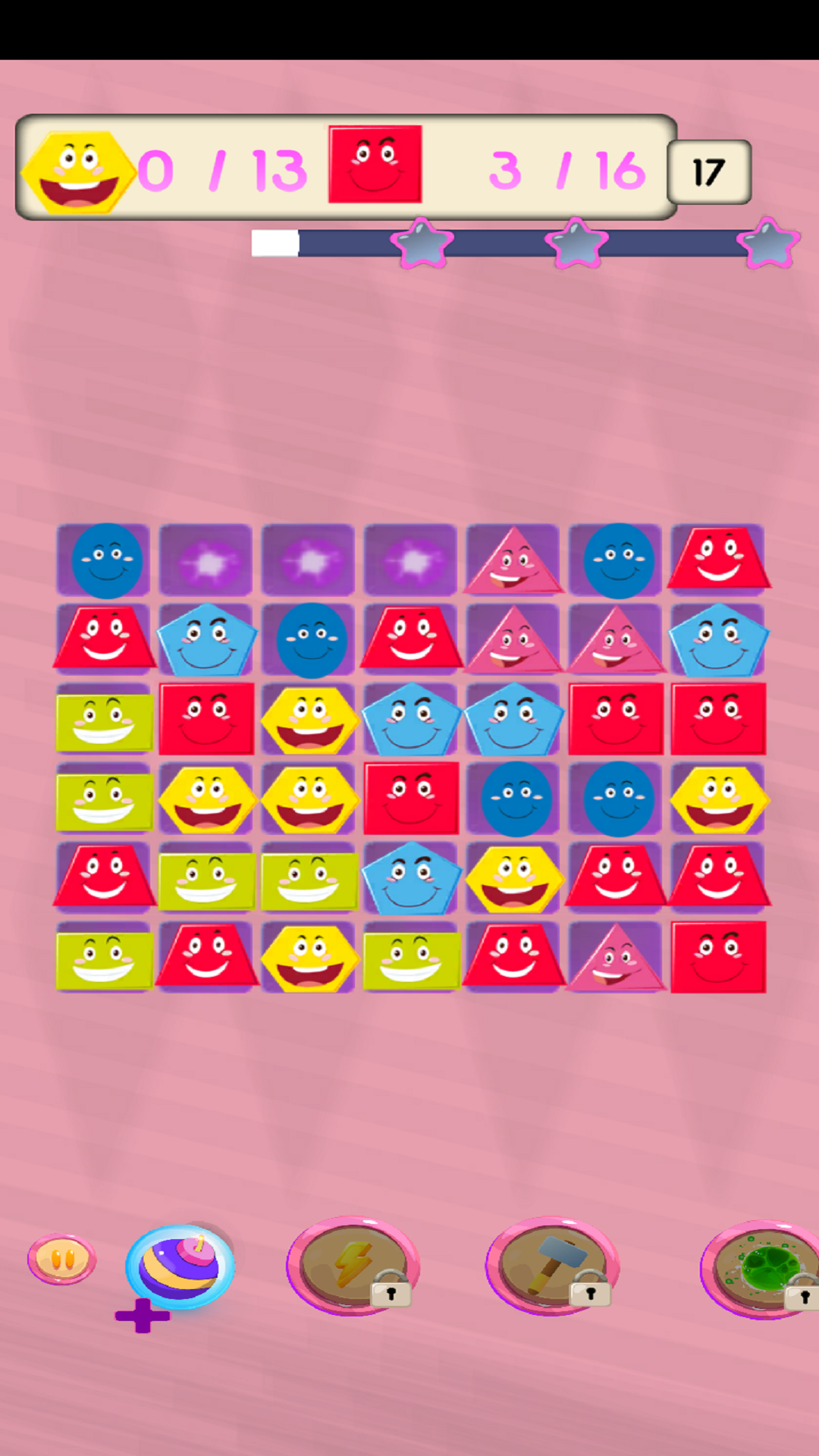 Shape Pop Quest Game Screenshot