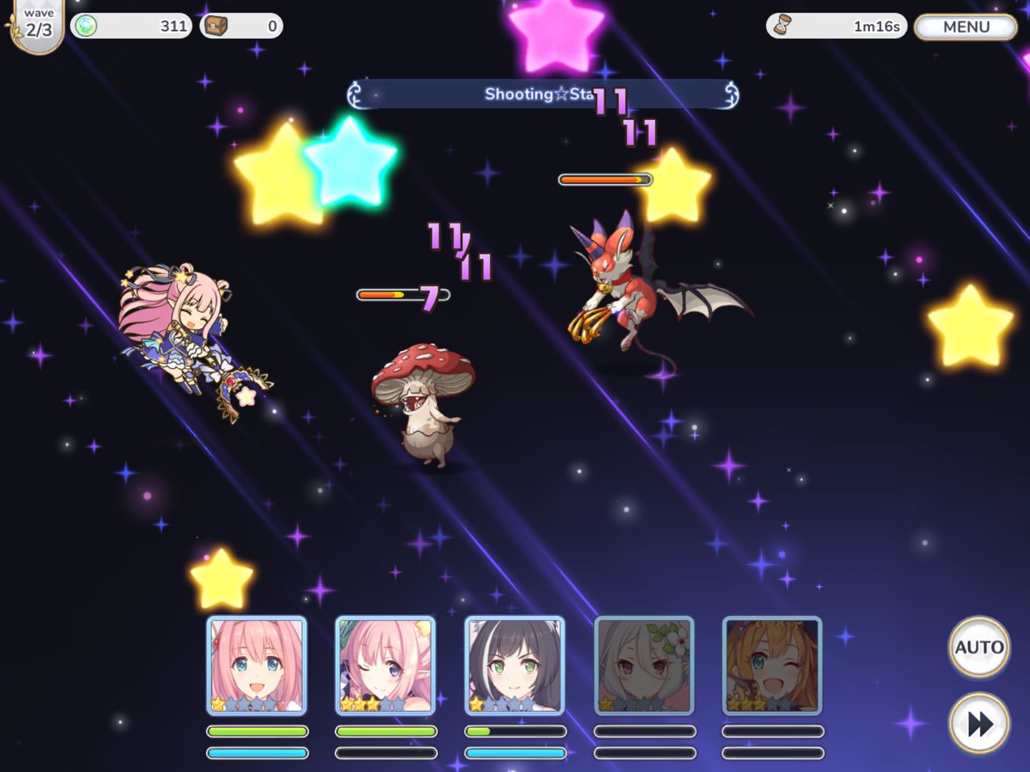 Screenshot of Princess Connect! Re: Dive