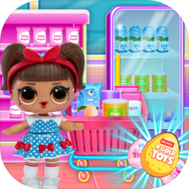 LOL Surprise Dolls Games Supermarket Shopping