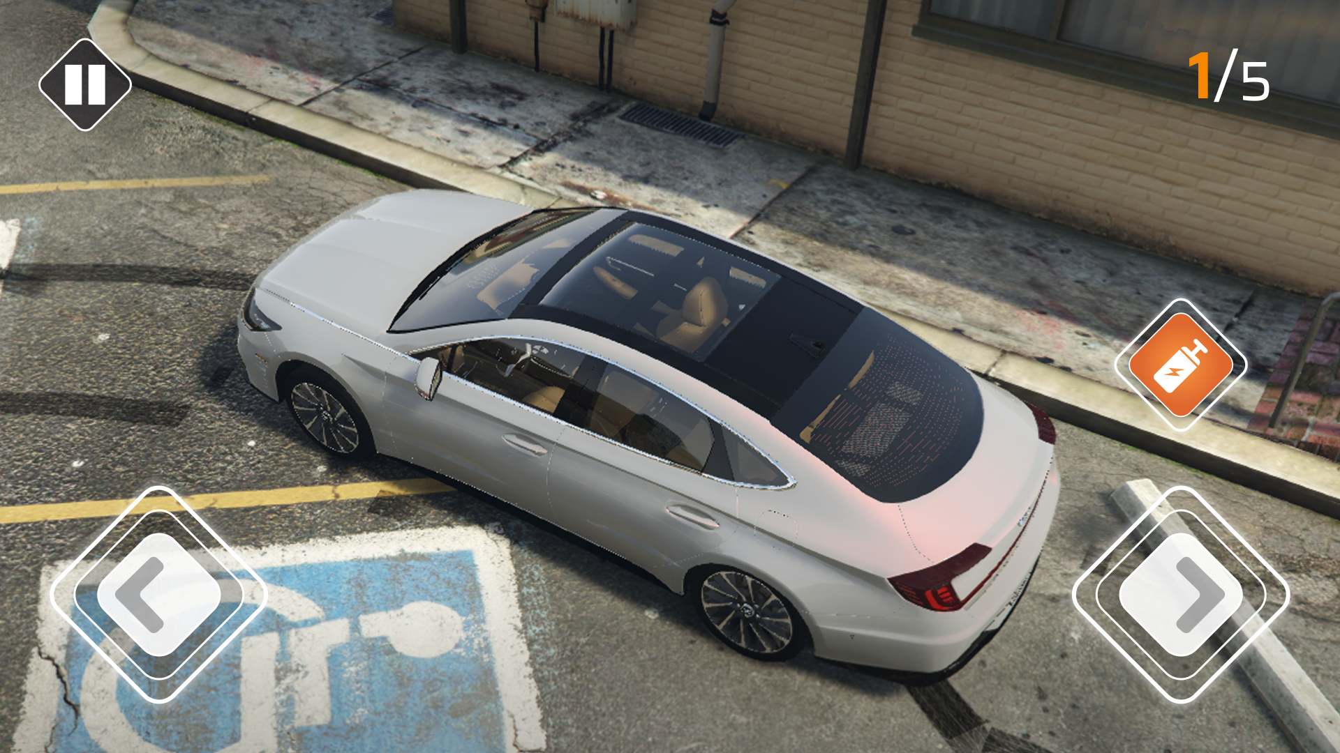 Car Game: Drive Hyundai Sonata Game Screenshot