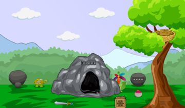 Rabbit Rescue From Cage Game Screenshot