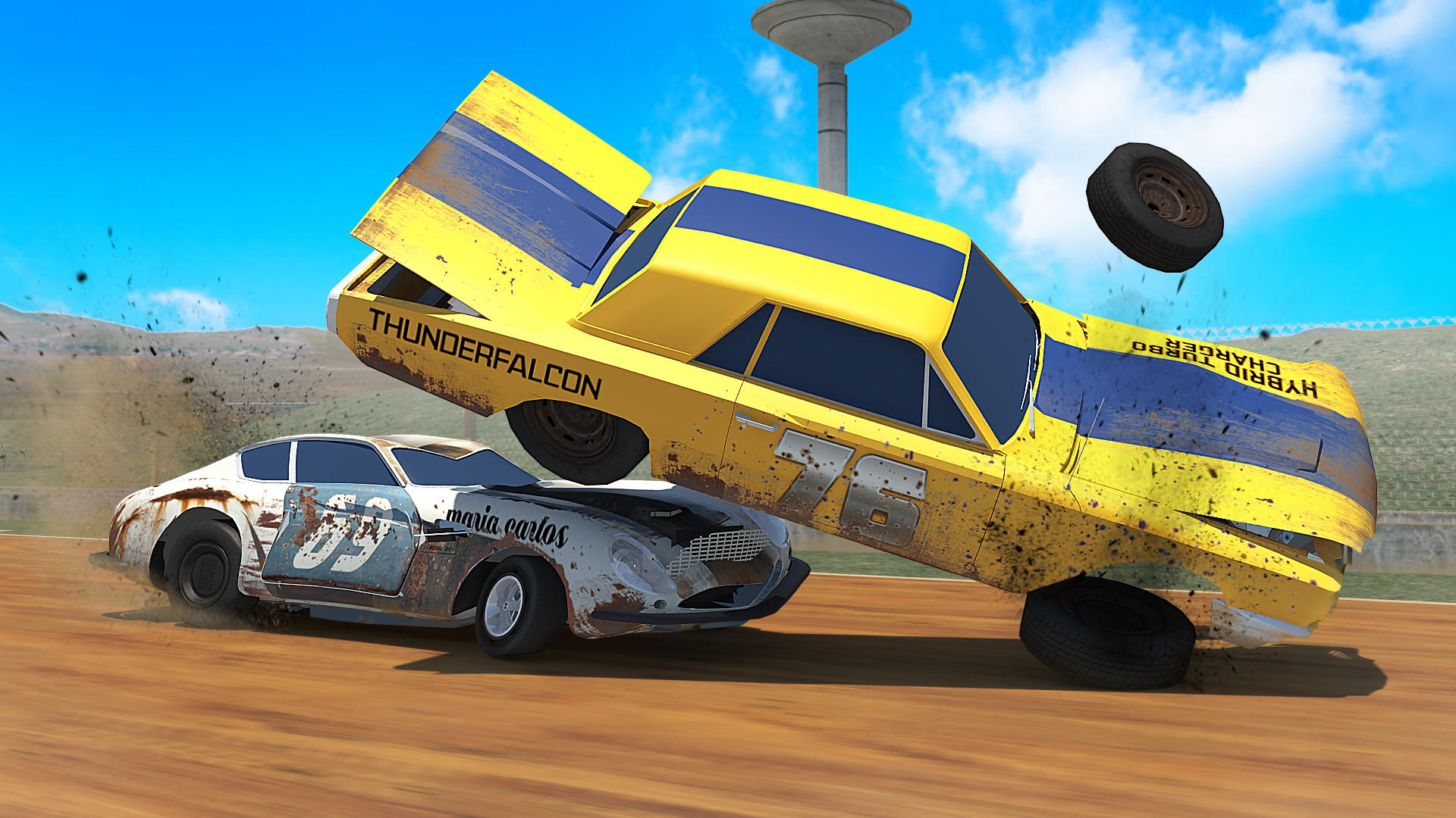 Crash Cars - A Physics Smashing Demolition Derby::Appstore for  Android