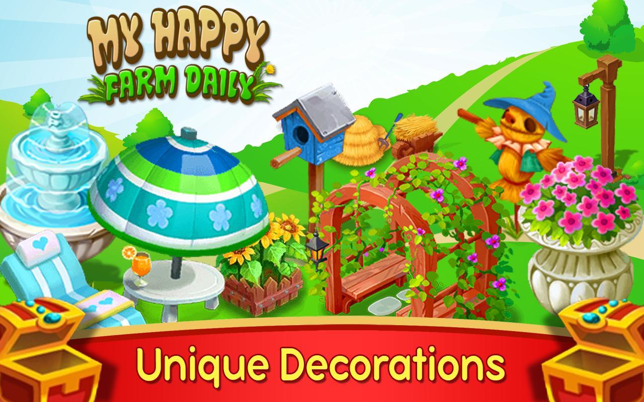My Happy Farm Daily Game Screenshot