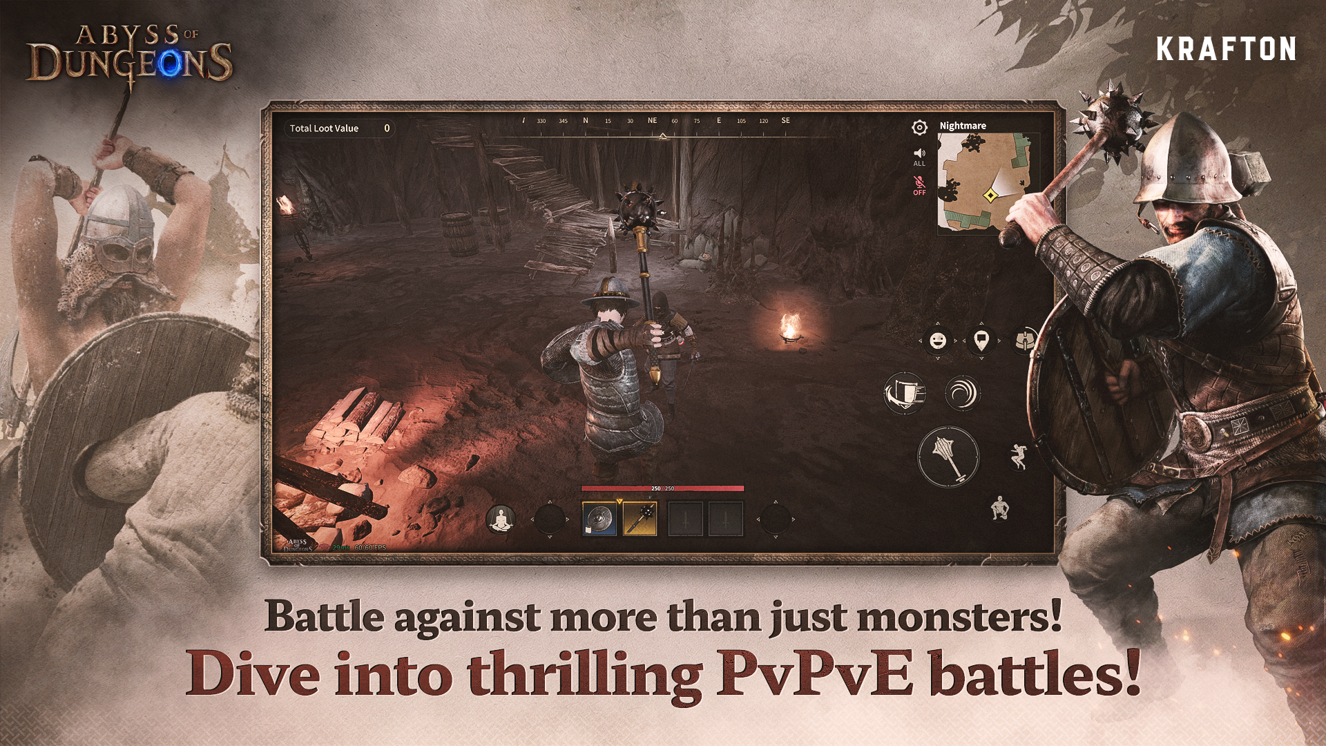 Abyss of Dungeons Game Screenshot