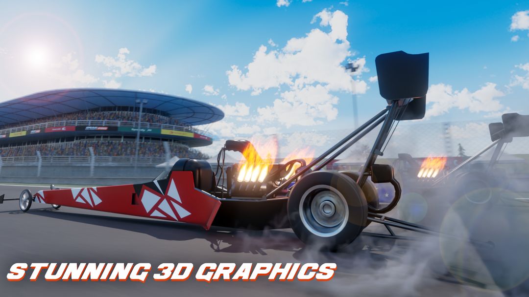 Screenshot of Drag Clash Pro: HotRod Racing