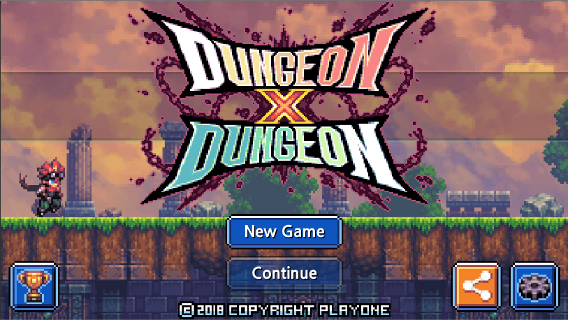 Screenshot of Dungeon X Dungeon
