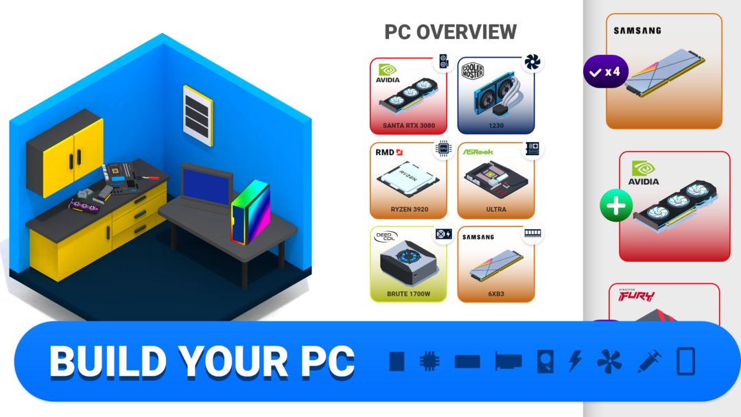 PC Creator - PC Building Simulator遊戲截圖