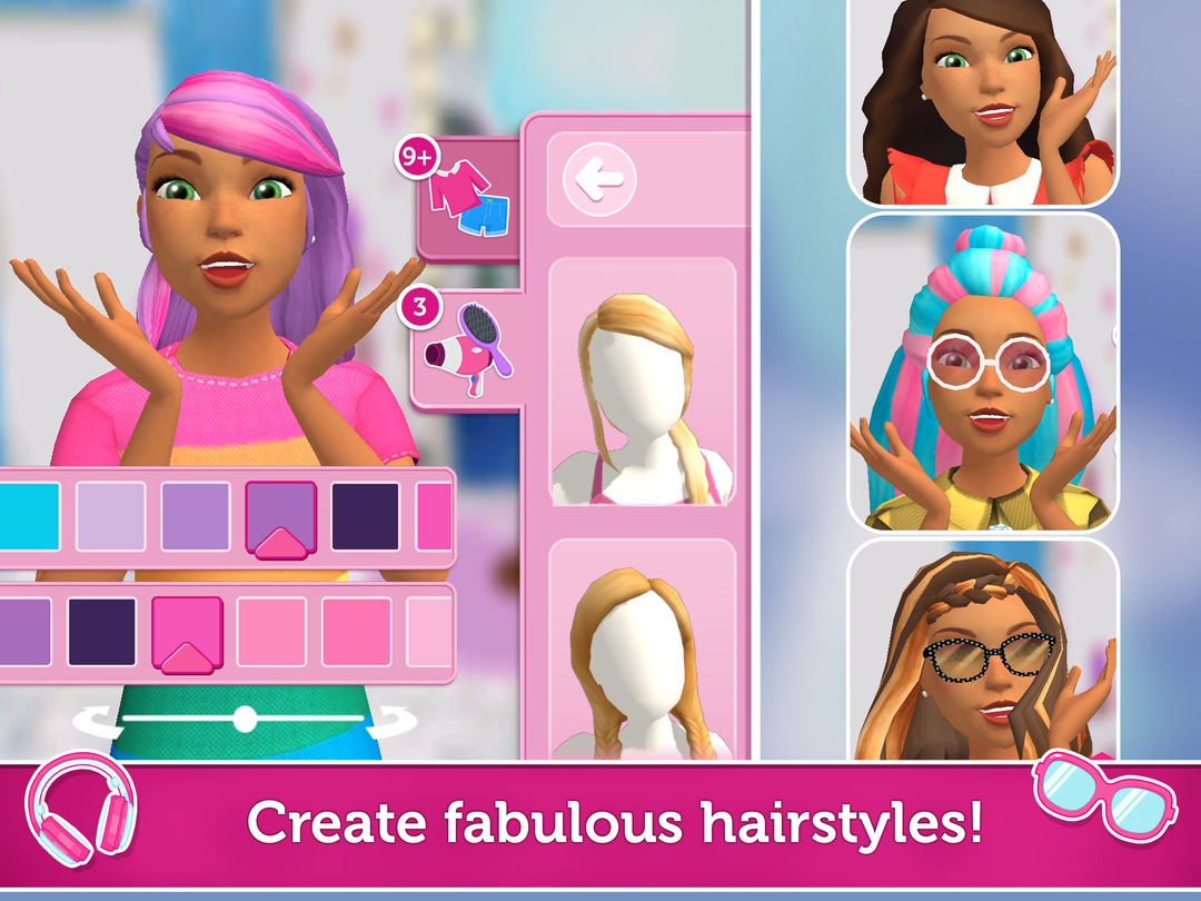 Screenshot of Barbie Dreamhouse Adventures