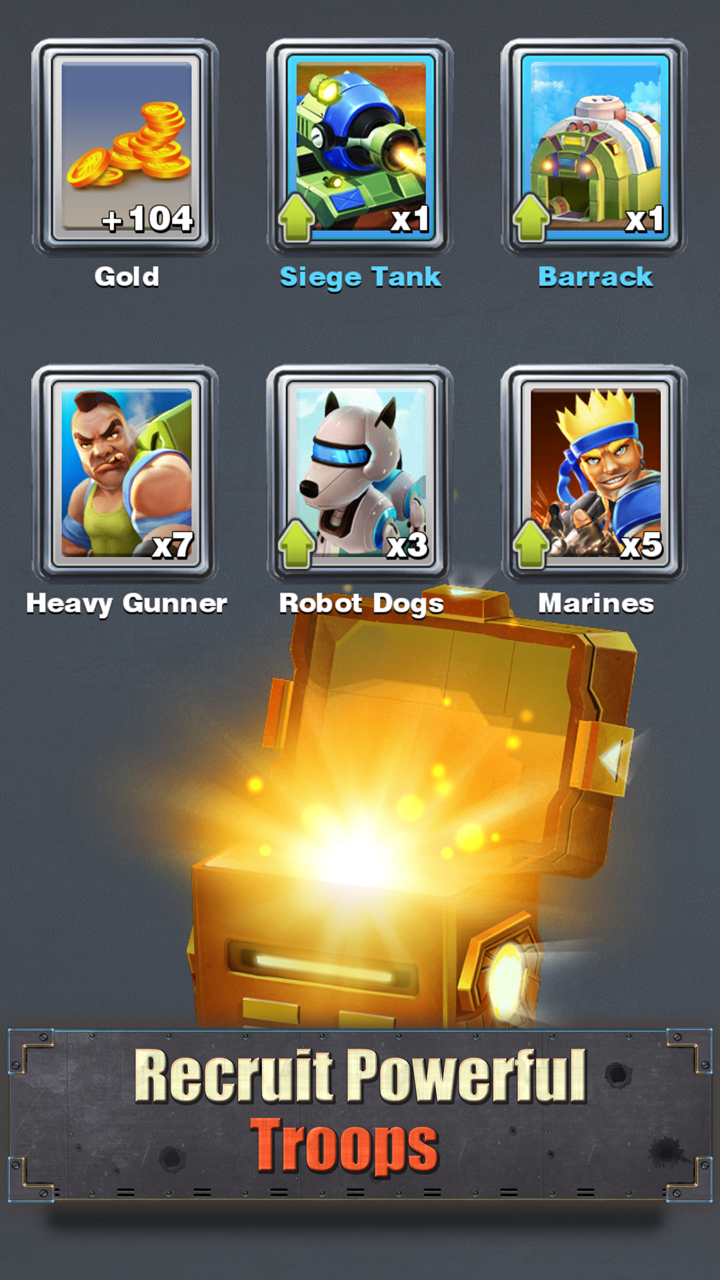 Cuplikan Layar Game Gear Craft - RTS game of war