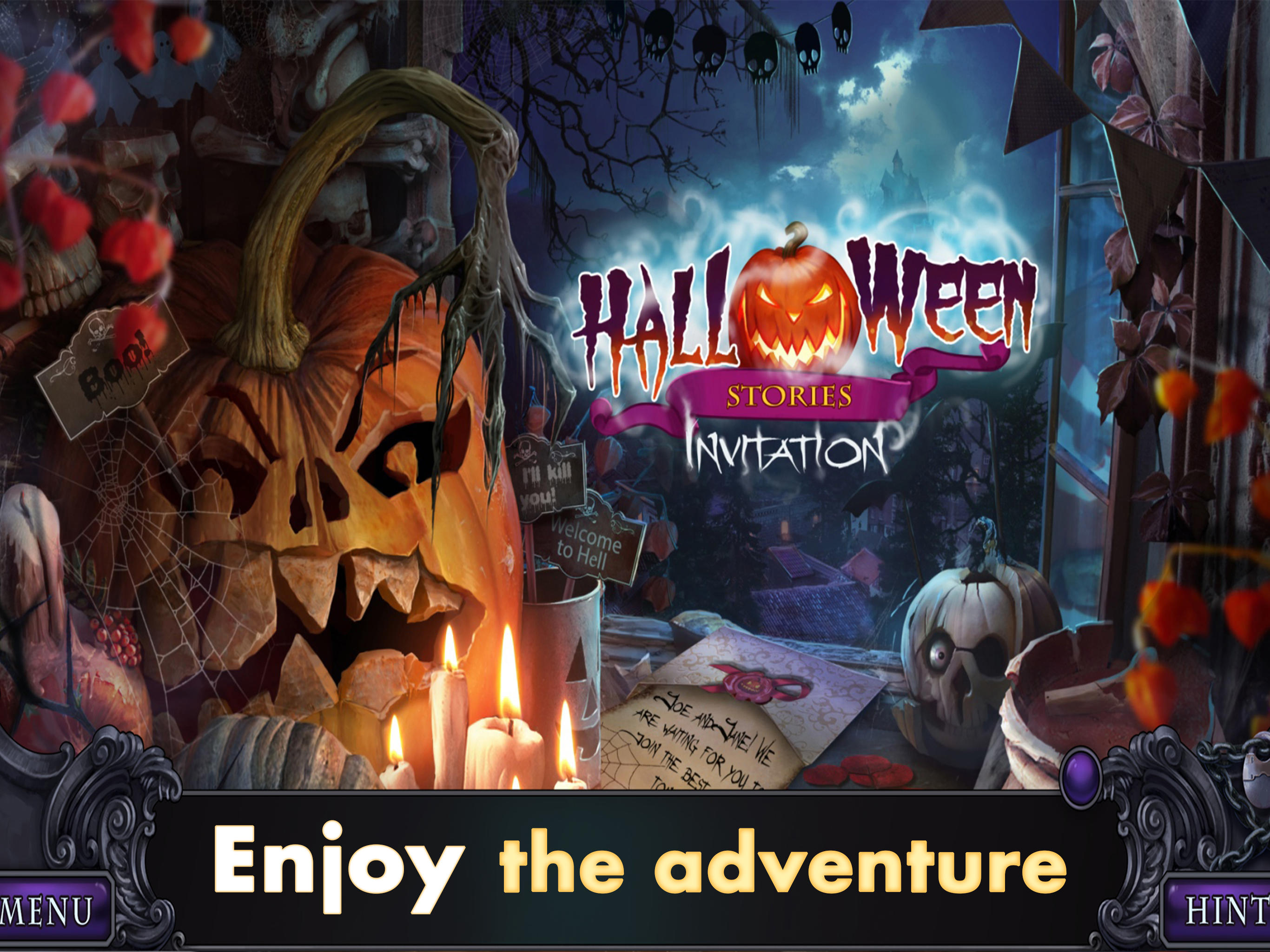 Halloween Stories 1・Invitation Game Screenshot