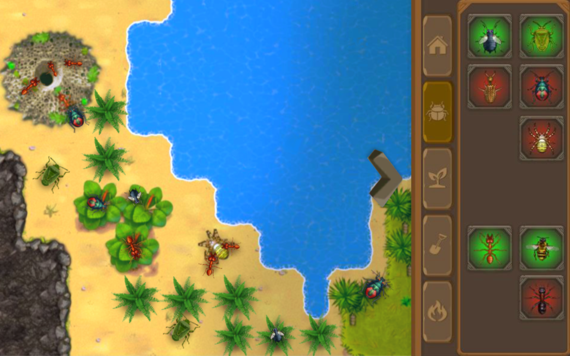 BugBox: Tiny Life Sandbox Game Screenshot